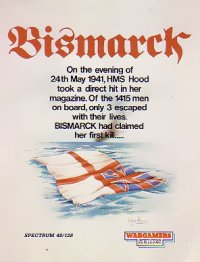 Bismarck ZX Spectrum US box art